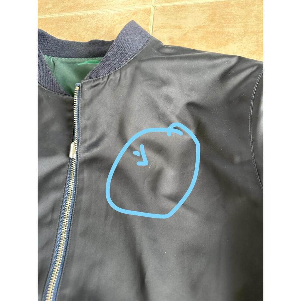 BONOBOS Riviera Reversible Bomber Jacket Men Size M- New with Defects - Picture 10 of 11